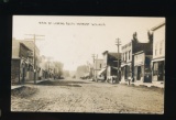 AMHERST:  1920 RPPC:  Main Street Business District looking South from Coun