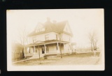 AMHERST:  1910 RPPC of the recently constructed home of L. A. Pomeroy at Am