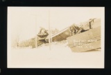 AMHERST:  1917 SOO LINE (Railroad) WRECK AT AMHERST MAR. 12, 1917.  Terribl