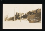 AMHERST:  1917 SOO LINE (Railroad) WRECK AT AMHERST MAR. 12, 1917.  Terribl