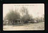 AMHERST:  1912 RPPC SOUTH MAIN STREET HOMES AMHERST, WIS. Nice homes at Amh