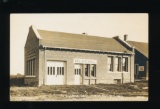 AMHERST JUNCTION:  1920 RPPC of VILLAGE HALL, AMHERST JCT., WIS:  Great Vie