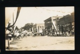 AUGUSTA: 1908 RPPC Main and additional Street on right Street Carnival!  SI