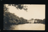 AUGUSTA:  1915 RPPC Mill Pond looking towards Dam.  SIZE:  Standard; CONDIT