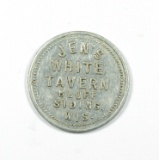 BLUFF SIDING:  JENS / WHITE / TAVERN / BLUFF / SIDING / WIS.  (Footville)