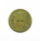 CUDAHY: CUDAHY TOWER HOTEL GUEST / PARKING. SIZE:  7/8:; Brass; CONDITION: