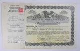 1932 AMERICAN TRANSFER & STORAGE CO. of Cedar Rapids, Iowa ? One Share Stoc
