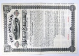 1889 THE ASHLAND Water Company Six Percent per Annum State of Wisconsin $1,