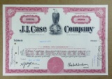 1968 J. I. Case Company ? Racine, WI - One Hundred Shares of Common Stock.