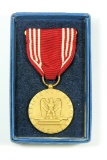 WW II Era Medallic Art Company Good Conduct Medal with Original Box.  SIZE: