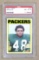 1972 Topps Football Card #12 Ken Ellis Green Bay Packers. Graded PSA NM/MT-