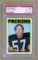 1972 Topps Football Card #58 Ken Bowman Green Bay Packers. Graded PSA NM/MT