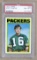 1972 Topps Football Card #206 Scott Hunter Green Bay Packers Graded PSA NM/