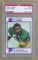 1973 Topps Football  Card #521 Fred Carr Green Bay Packers. Graded PSA NM/M