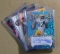 (4) AUTOGRAPHED Football Cards