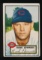 1952 Topps Basrball Card #176 Hank Edwards Cincinnarti Reds