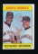 1969 Topps Baseball Card #572 Giant Heroes: Willie McCovey-Juan Marichal