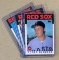 (3) 1969 Topps Baseball Cards: Pete Rose-Roger Clemens-Tom Seaver (Topps Tr