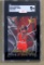1996-97 Fleer Metallized Basketball Card #128 Michael Jordan Chicago Bulls.