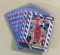 (10) Panini Prizm Red-White-Blue Basketball Cards