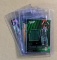 (5) Game Worn Jersey Basketball Cards