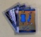 (4) Autographed-Game Worn Jersey Basketball Cards