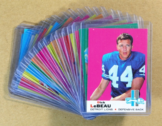20 1969 Topps Football Cards