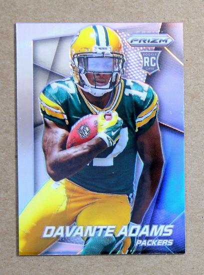 2014 Panini Prizm ROOKIE Football Card #281 Rookie Davante Adams Green Bay