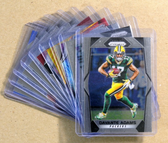 (4) Panini Prizm Receivers Football Cards