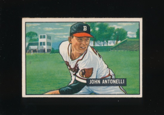 1951 Bowman Baseball Card #243 John  Antonelli Boson Braves