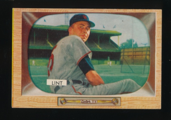1955 Bowman Baseball Card #62 Royce Lint St Louis Cardinals