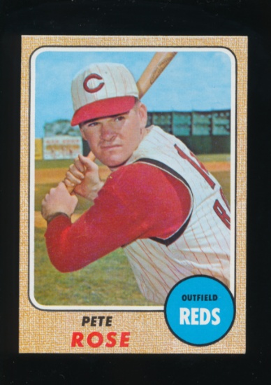 1968 Topps Baseball Card #230 Pete Rose Cincinnati Reds