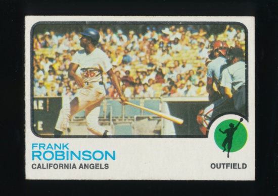1973 Topps Baseball Card #175 Frank Robinson California Angels