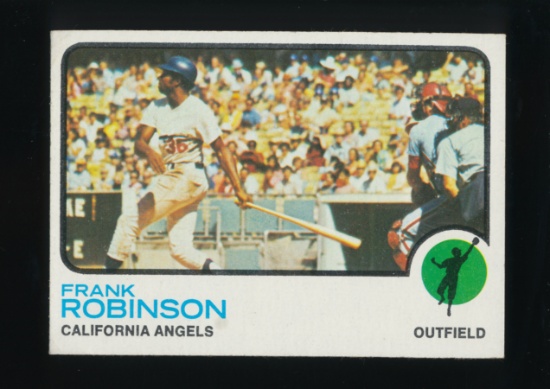 1973 Topps Baseball Card #175 Frank Robinson California Angels