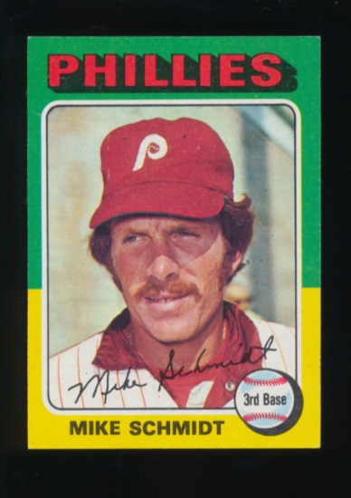 1975 Topps Baseball Card #70 Mike Schmidt Philadelphia Phillies