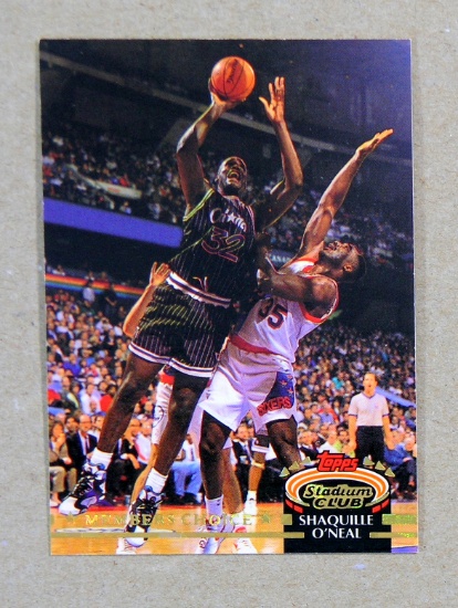 1993 Stadium Club Members Choice ROOKIE Basketball Card #201 Rookie Shaquil
