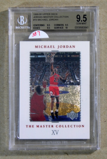 1999-00 Upper Deck Jordan Master Collection Basketball Card #15 Michael Jor