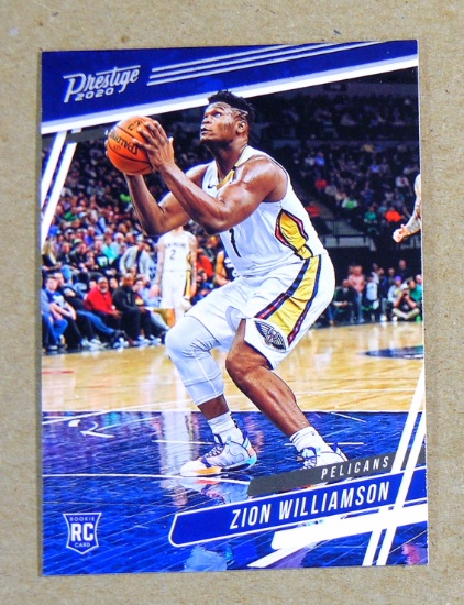 2019-20 Panini Chronicles ROOKIE Basketball Card #60 Rookie Zion Williamson