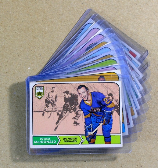 (10) 1968 Topps Hockey Cards EX or Higher Grade Conditions