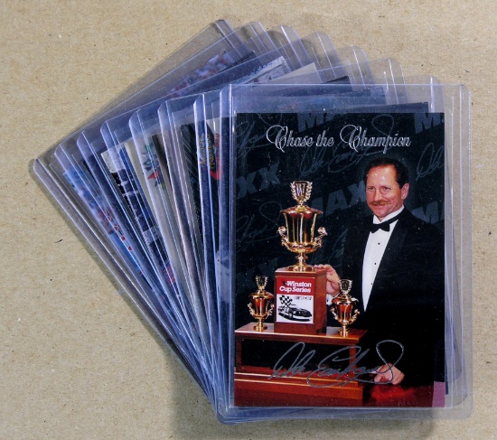 (8) Dale Earnhardt NASCAR Collector Cards
