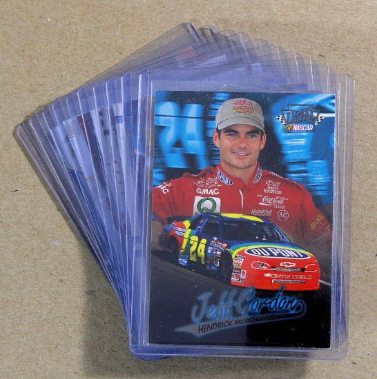 (10) Jeff Gordon NASCAR Collector Cards