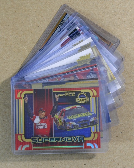 (10) NASCAR Driver Collector Cards: Terry Labonte-Greg Biffle-Kurt Busch-Ke