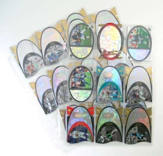 (22) 1996 Upper Deck SPX Hologram Football Cards