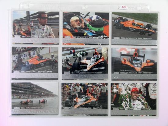 2007 Rittenhouse Indy Car League Dario Franchitti Collector Cards Complete