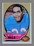 1970 Topps ROOKIE Footall Card #90 Rookie Hall of Famer OJ Simpson Buffalo