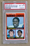 1972 Topps Football Card #2 Rushing Leaders: John Brockington-Steve Owens-W
