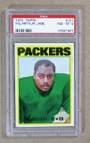1972 Topps Football Card #151 MacArthur Lane Green Bay Packers. Graded PSA