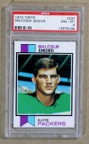1973 Topps Football  Card #237 Malcolm Snder Green Bay Packers Graded PSA N