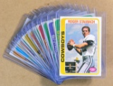 (14) 1978 Topps Hall of Famer & Star Football Cards