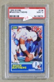 1989 Score ROOKIE Football Card #109 Rookie Hall of Famer Bruce Smith Houst